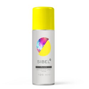 Sibel 1 Day Hair Color Spray - 1 dňové spreje - pastelové, glitrové, farebné, 125 ml FLUO YELLOW - "svietivý" žltý