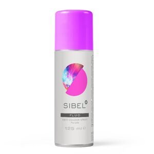 Sibel 1 Day Hair Color Spray - 1 dňové spreje - pastelové, glitrové, farebné, 125 ml FLUO PURPLE (mauve) - "svietivý" fialový