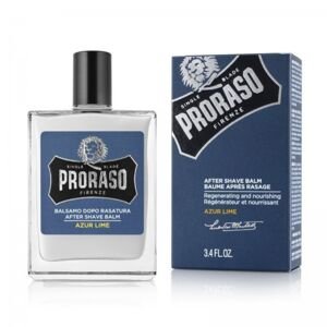 Proraso After Shave Balm Azur Lime - balzám po holení s vôňou limetiek a pomarančov, 100 ml