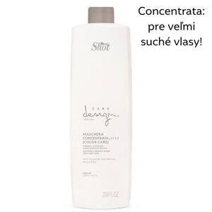 Shot Design Care Maschera CONCENTRATA Color Care - maska pre farbené a veľmi suché vlasy, (CONCETRATA = INTENZÍV) 1000 ml