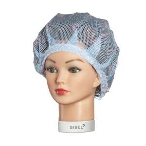 Sibel Night Net (112793303) Blue - sieťka na natáčky/na spanie, modrá - viazanie - gumička + šnúrka