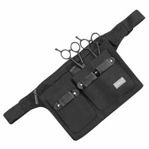 Sibel 0150521 Scissor Belt Pratical - opasok na kadernícke pomôcky, čierny