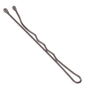 Original BB Metal Wavy Grips - profilované sponky, 300 ks/bal P004235 - Brown - hnedé - 5 cm (50mm)
