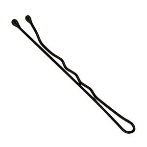 Original BB Metal Wavy Grips - profilované sponky, 300 ks/bal P004164 - Black/čierne - 7 cm (70 mm)