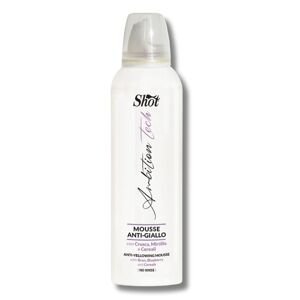 Shot Ambition Tech Anti-Yellowing Mousse with Bran, Blueberry, Cereals - výživná pena proti nežiadúcim žltým odleskom, 200 ml