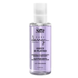 Shot Design Care Simply Blond Gocce di Platino - rozjasňujúce platinové kvapky s makadamiovým olejom, 100 ml