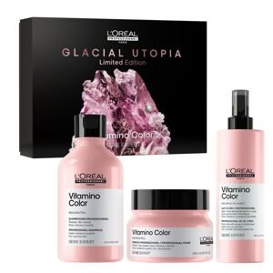 L'Oréal Professionnel Vitamino Color Trio - farbené vlasy-  set starostlivosti (šampón, 300 ml, maska, 250 ml, 10v1 sprej, 190ml  )