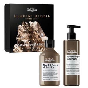 L'Oréal Professionnel Absolut Repair MOLECULAR Duo - intenzívna starostlivosť pre veľmi poškodené vlasy - šampón, 300 ml sérum 250 ml