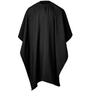 BraveHead Soft Cutting Cape - pláštenka na strihanie z jemného príjemného materiálu 5422 - Black - čierna (bez loga)