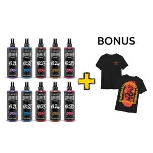 AKCIA: 10x Marmara Barber Graffiti - kolínska voda, 400 ml (podľa vlastného výberu) + štýlové tričko Marmara