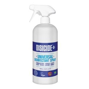 Disicide+ Universal Desinfectant Spray - univerzálny dezinfekčný sprej na povrchy 1000 ml so sprejovým aplikátorom