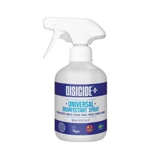 Disicide+ Universal Desinfectant Spray - univerzálny dezinfekčný sprej na povrchy 300 ml so sprejovým aplikátorom