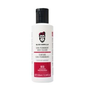 Slick Gorilla Semi-Permanent Hair Colour - semi-permanentná farba na vlasy, 100 ml RED - červená