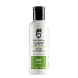 Slick Gorilla Semi-Permanent Hair Colour - semi-permanentná farba na vlasy, 100 ml GREEN - zelená