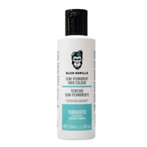 Slick Gorilla Semi-Permanent Hair Colour - semi-permanentná farba na vlasy, 100 ml TURQUOISE - tyrkysová