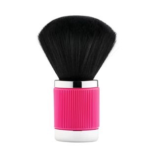 BraveHead Neck Duster - oprašovák vlasov 7856 - Pink/Silver - Ružovo/Strieborný - čierne štetiny