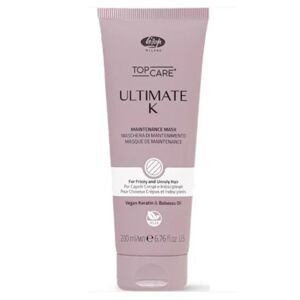 Lisap Top Care Ultimate K Maintenance Mask - uhladzujúca maska pre nepoddajné a krepaté vlasy, 200 ml