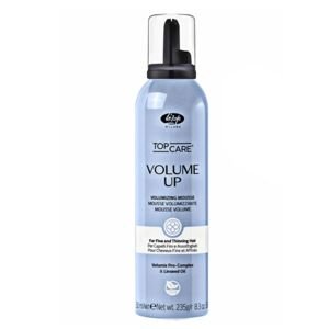 Lisap Top Care Volume Up Volumizing Mousse - objemová, regeneračná pena pre tenké a jemné vlasy, 200 ml