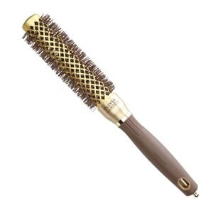 Olivia Garden Blowout Speed GOLD&BROWN - keramická predĺžená kefa na fúkanie s ion technológiou 25 mm