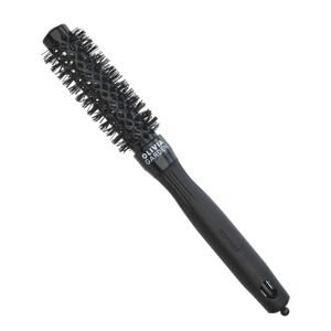 Olivia Garden Ceramic + Ion Black Edition (BlowOut Shine Black) - keramické kefy na fúkanie vlasov, čierna edícia 20 mm