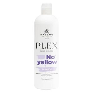 Kallos PLEX No Yellow Shampoo - ošetrujúci šampón s potlačením nežiadúcich žltých odleskov 500 ml