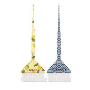 Framar Root Repair Brush Kit Limoncello HB-RS-LIMO - set 2ks štetcov s pevnými štetinami