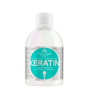 Kallos Keratin Shampoo - šampón na vlasy s keratínom a mliečnymi proteínmi 1000 ml