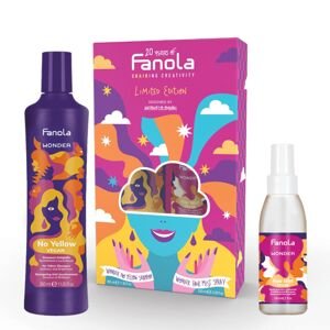 KIT: Fanola No Yellow Celebration Kit - limitovaná edícia pre blond vlasy