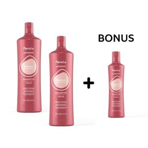 AKCIA FA040: Fanola Wonder Volume - objem pre jemné vlasy - 2x šampón, 1000 ml + šampón, 350 ml