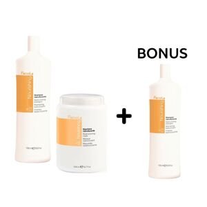 AKCIA 041: Fanola Nourishing - výživa vlasov - šampón, 1000 ml a maska, 150 ml + šampón, 1000 ml