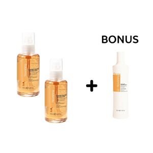 AKCIA FA042: Fanola Nourishing - výživa vlasov - 2x ochranné sérum, 100 ml + šampón, 350 ml