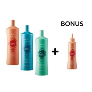 AKCIA FA043: Fanola Vitamins TRIO + Detox Scrub, 195 ml