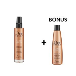 AKCIA FA059: Fanola Oro Therapy Gold Serum - rozjasňujúce sérum pre všetky typy vlasov, 100 ml + Oro Therapy šampón, 300 ml