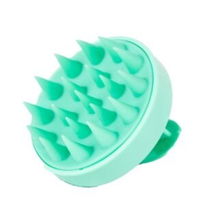 EVAN DETOX SCALP SCRUBBER - zelená masážna kefa na vlasovú pokožku
