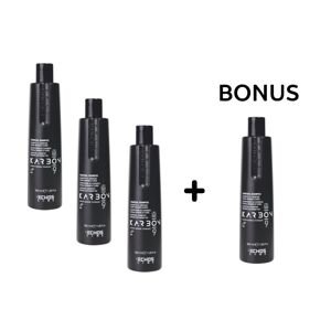 AKCIA: 3+1 Echosline Karbon 9 Shampoo - šampón s aktívnym uhlím pre poškodené a chemicky ošetrené vlasy, 350 ml