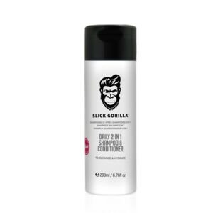 Slick Gorilla Daily 2 IN 1 Shampoo & Conditioner - 2v1 šampón a kondicionér na vlasy, 200 ml