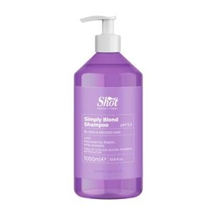 Shot Simply Blond Shampoo - regeneračný šampón pre blond vlasy Simply Blond - šampon, 1000 ml