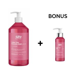 AKCIA: Shot Color Care Extreme Mask - maska pre farbené vlasy, 1000 ml + šampón/maska, 250 ml alebo výživné mlieko, 125 ml