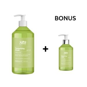 AKCIA: Shot Texturizing Mask - maska pre vytvorenie textúry pre jemné a kučeravé vlasy, 1000 ml + šampón/maska, 250 ml