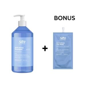 AKCIA: Shot AntiStress Shampoo - šampón proti krepateniu a pre namáhané vlasy, 1000 ml + šampón/maska 25 ml alebo Liss Mask, 50 ml