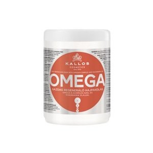 Kallos OMEGA - regeneračná oživujúca maska na lámavé a krehké vlasy 1000 ml