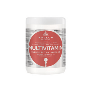 Kallos kjmn Multivitamín Mask - Energizujúca regeneračno - hydratačná maska na vyblednuté, oslabené a poškodené vlasy 1000 ml