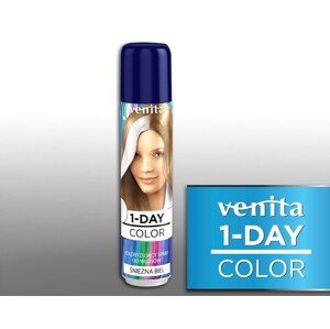 Venita 1- Day color - 1 dňový farbiaci sprej, 50 ml Snehovo biely 1