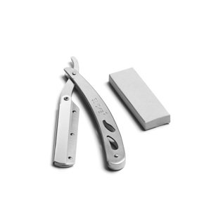 Shaving Knife Safety - kovová britva na vymeniteľné žiletky, polovičná čepeľ veľkosť žiletky Long 1977