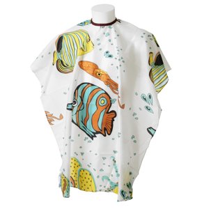 Child cape "Sea" 5581 - pláštenka detská na strihanie, more, na háčik