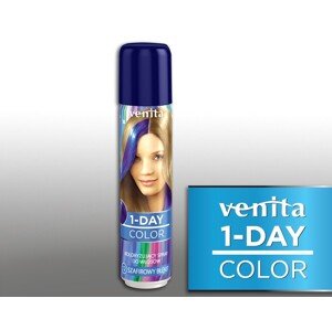 Venita 1- Day color - 1 dňový farbiaci sprej, 50 ml Zafírovo modrá 12
