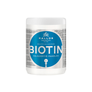 Kallos BIOTIN - maska pre tenké, slabé a lámavé vlasy 1000 ml