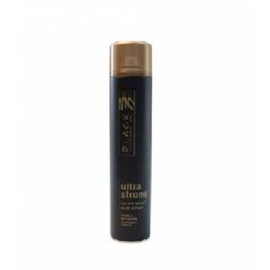 Black professional ULTRA strong Hair spray - lak na vlasy s ultra silným tužením 500 ml