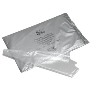 BraveHead 8469 Disposable perm cap - jednorázové čiapky na trvalú, fólia, 50 ks/bal