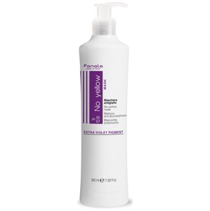 Fanola No yellow - maska pre odfarbené, blond, melírované alebo šedivé vlasy 350 ml